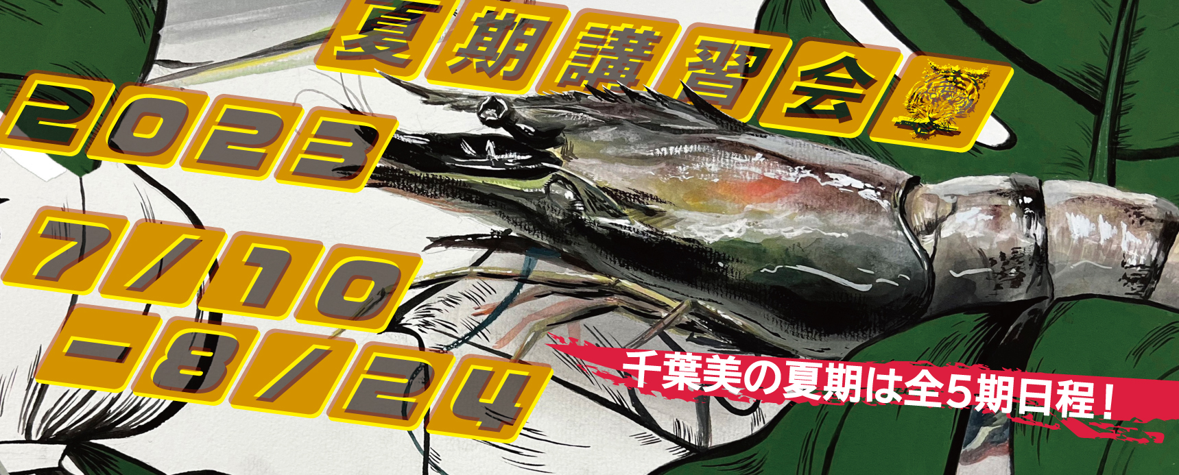 夏期講習会　2023募集要項